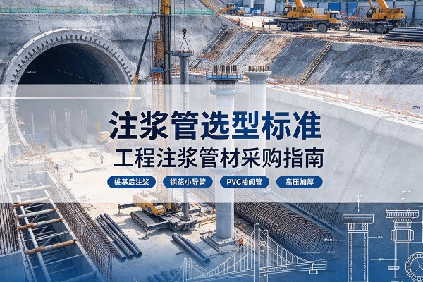 乌兰注浆管选型标准