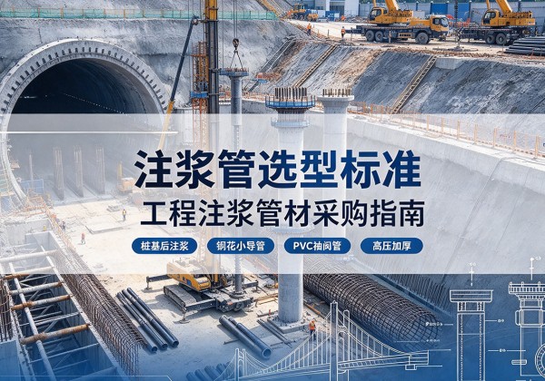 乌兰注浆管选型标准